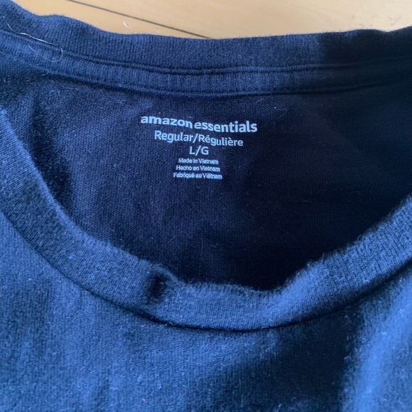 Long sleeve black t-shirt, XL - Amazon - Picture 2 of 2